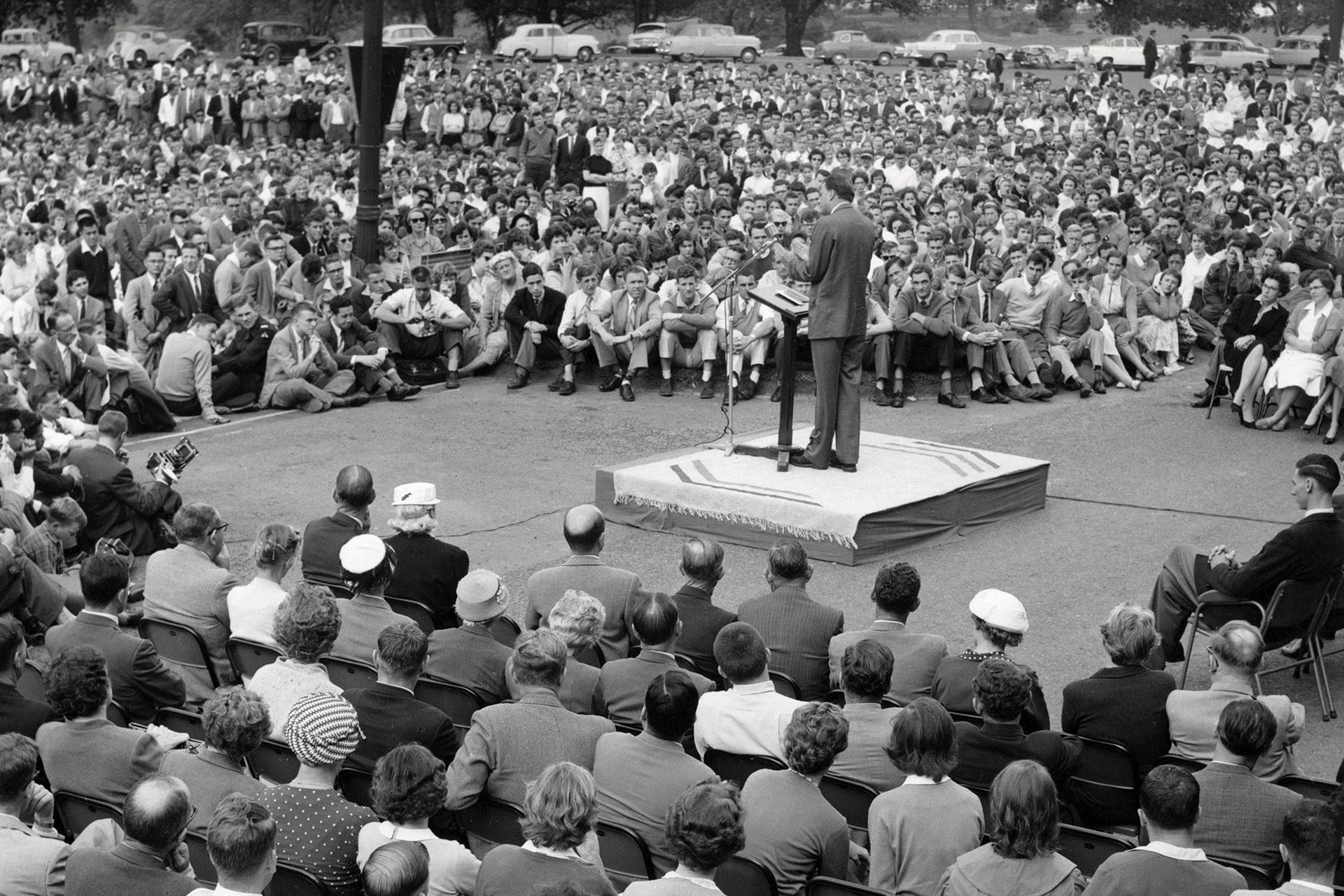 Billy Graham’s – Sydney, AUSTRALIA – 1959